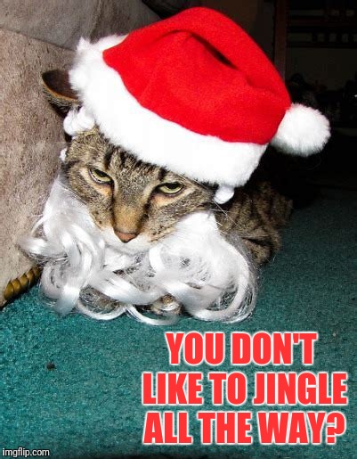 YOU DON'T LIKE TO JINGLE ALL THE WAY? | made w/ Imgflip meme maker