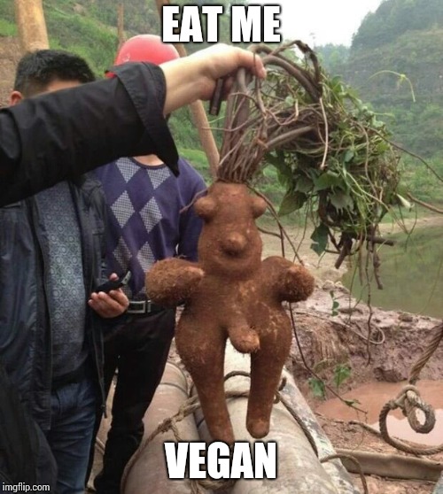 EAT ME VEGAN | made w/ Imgflip meme maker