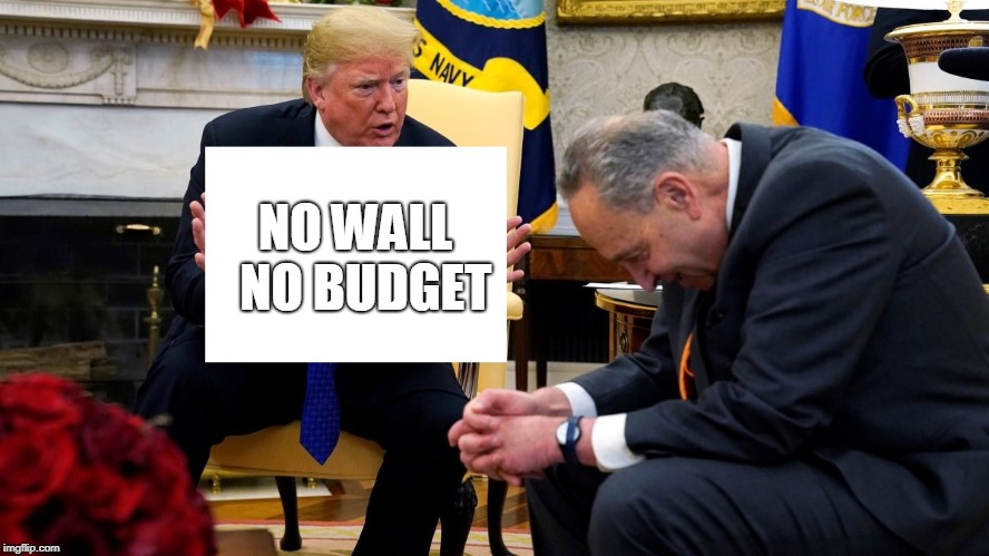 NO WALL 
NO BUDGET | made w/ Imgflip meme maker