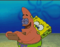 SpongeBob The Secret Box SpongeBob Breath of Fresh Squidward | image tagged in spongebob the secret box,spongebob breath of fresh squidward | made w/ Imgflip images-to-gif maker