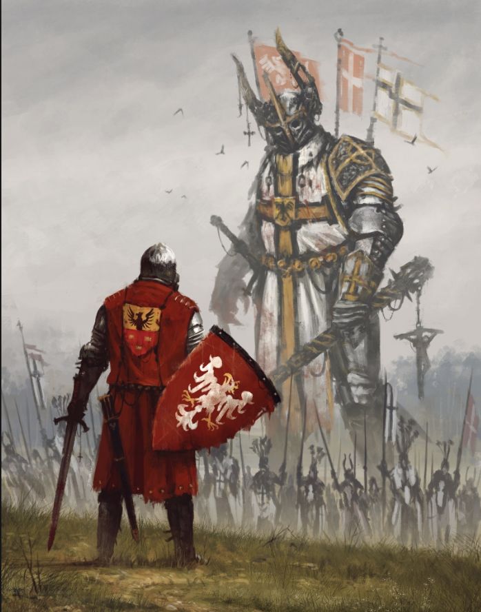 small knight vs giant knight