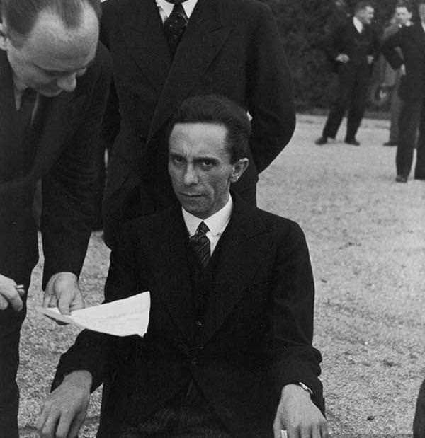 High Quality goebbels stare Blank Meme Template