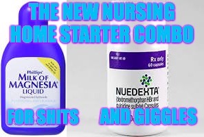 Pharmacy Phun | image tagged in nuedexta,shitsandgiggles,laxatives,pharmacy | made w/ Imgflip meme maker