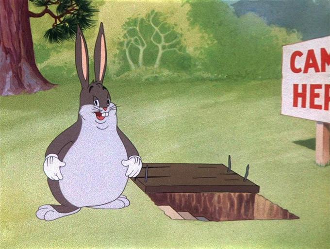 High Quality Big Chungus Blank Meme Template