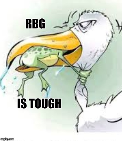 WHAT A "WONDER WOMAN" | RBG; IS TOUGH | image tagged in funny,memes,gifs,ruth bader ginsburg,supreme court,politics lol | made w/ Imgflip meme maker