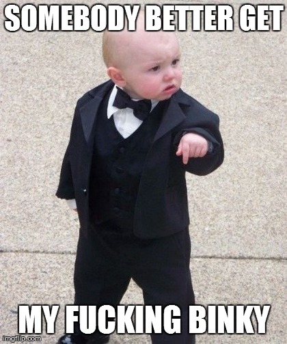 Baby Godfather | image tagged in memes,baby godfather | made w/ Imgflip meme maker