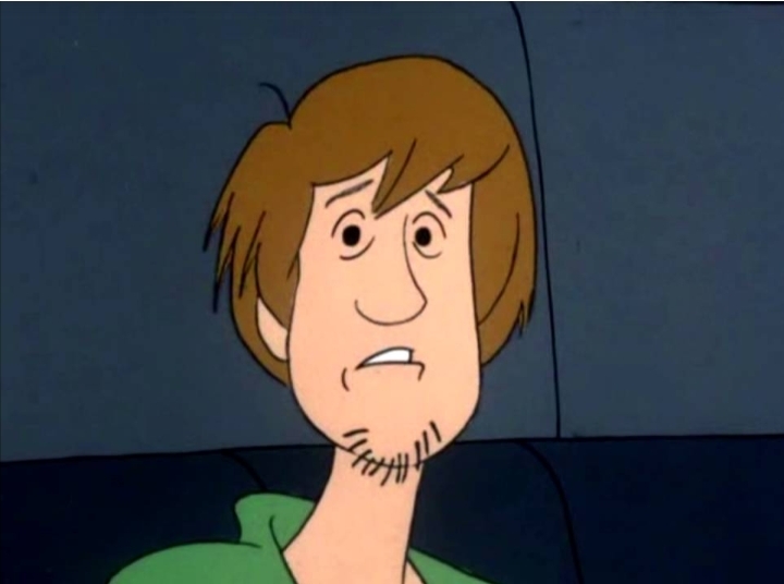 High Quality Shaggy Scooby here we go again Blank Meme Template