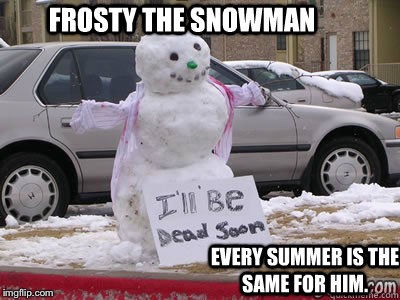 Is this what frosty the snowman is in real life? | image tagged in funny,funny memes,frosty the snowman,christmas | made w/ Imgflip meme maker