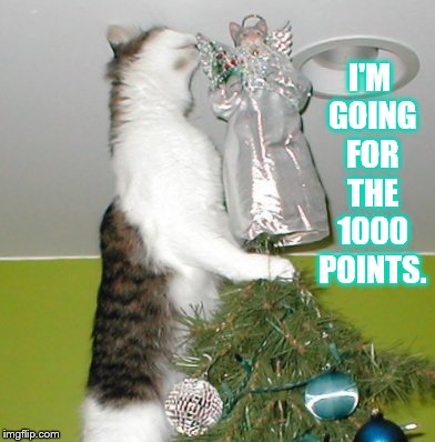 I'M GOING FOR THE 1000 POINTS. | made w/ Imgflip meme maker