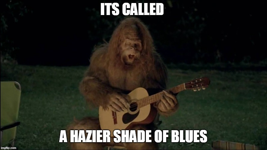 ITS CALLED A HAZIER SHADE OF BLUES | made w/ Imgflip meme maker