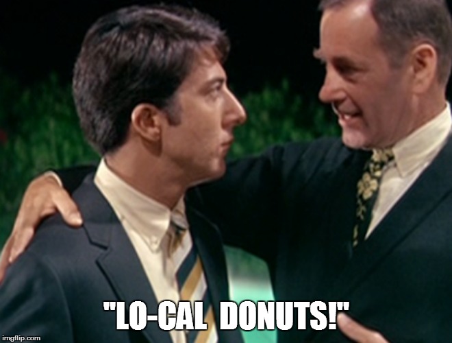 "LO-CAL  DONUTS!" | made w/ Imgflip meme maker