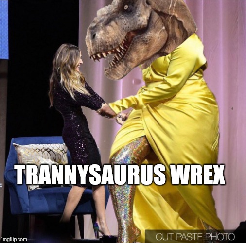 Michelle Obama | TRANNYSAURUS WREX | image tagged in michelle obama | made w/ Imgflip meme maker