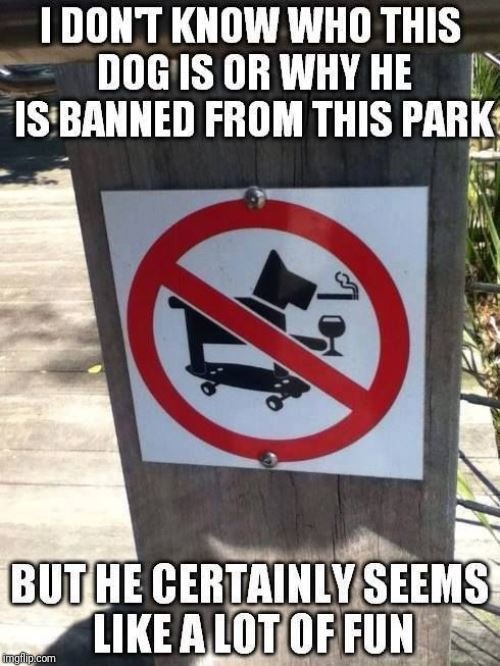 Yeah, why is he banned?!? | image tagged in funny,memes,funny signs,funny memes,funny meme | made w/ Imgflip meme maker