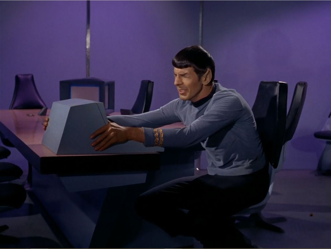 High Quality Frustrated Spock Blank Meme Template