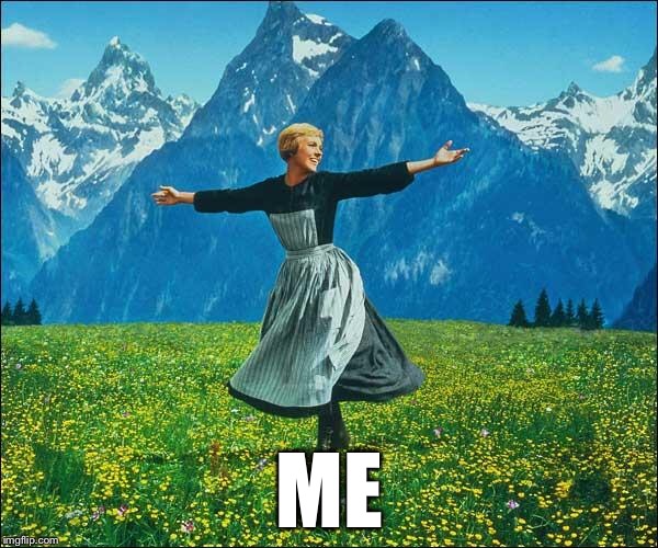 Sound of Music | ME | image tagged in sound of music | made w/ Imgflip meme maker