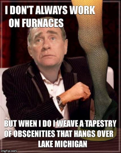 image tagged in the holiday season's most interesting man,a christmas story,raphie's dad,old man | made w/ Imgflip meme maker