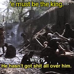 'e must be the king. | made w/ Imgflip meme maker