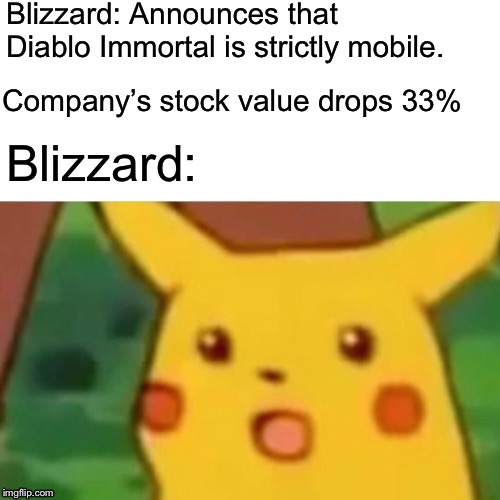 Just Another Blizzard meme | image tagged in rip,blizzard,gaming | made w/ Imgflip meme maker