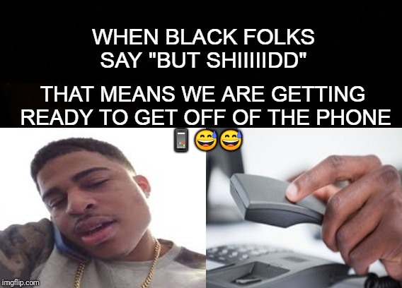 Black Person Hang Up Blank Meme Template