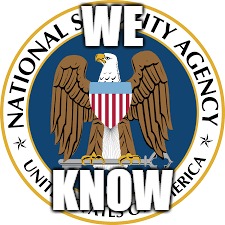 WE KNOW | made w/ Imgflip meme maker