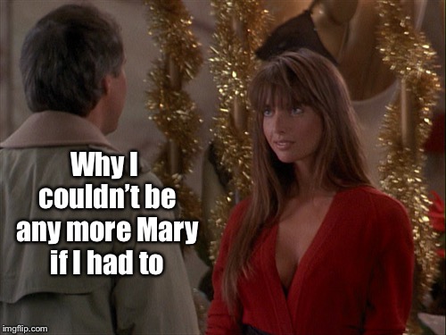 Why I couldn’t be any more Mary if I had to | made w/ Imgflip meme maker