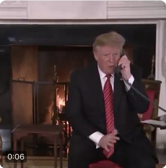 High Quality Trump marginal Santa Blank Meme Template