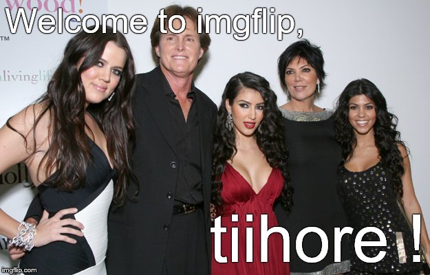 Jenner Christmas | Welcome to imgflip, tiihore ! | image tagged in jenner christmas | made w/ Imgflip meme maker