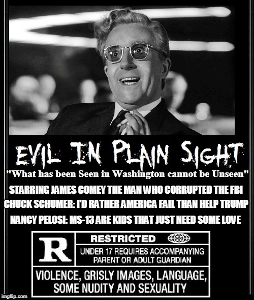 We voted ourselves Lifelong Pensions & the best Insurance Your Money can Buy." Sincerely, the Filth You Elected | EVIL IN PLAIN SIGHT; "What has been Seen in Washington cannot be Unseen"; STARRING JAMES COMEY THE MAN WHO CORRUPTED THE FBI; CHUCK SCHUMER: I'D RATHER AMERICA FAIL THAN HELP TRUMP; NANCY PELOSI: MS-13 ARE KIDS THAT JUST NEED SOME LOVE | image tagged in vince vance,washington dc,congress,the senate,government corruption,deep state | made w/ Imgflip meme maker