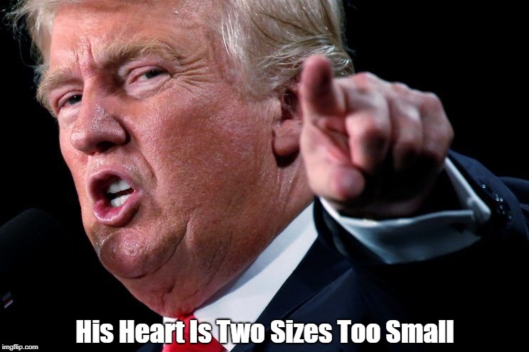 His Heart Is Two Sizes Too Small | made w/ Imgflip meme maker