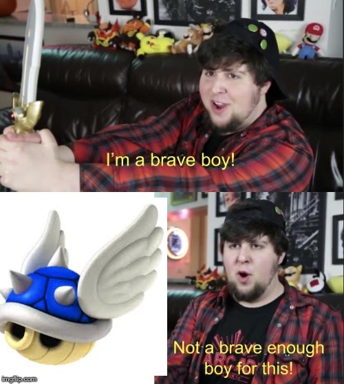 Brave boy | image tagged in brave boy | made w/ Imgflip meme maker