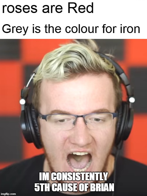 IM CONSISTENTLY 5TH CAUSE OF BRIAN | image tagged in miniladd | made w/ Imgflip meme maker