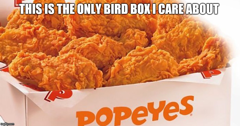 image tagged in popeyes,chicken,bird | made w/ Imgflip meme maker