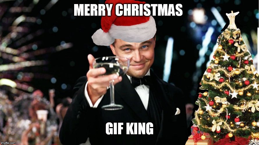 MERRY CHRISTMAS GIF KING | made w/ Imgflip meme maker