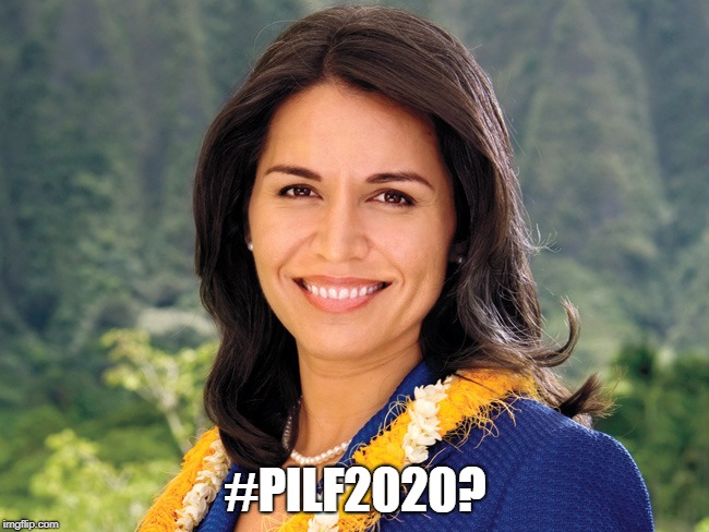 I'm Hot for President... | #PILF2020? | image tagged in tulsi gabbard,president,election 2020 | made w/ Imgflip meme maker