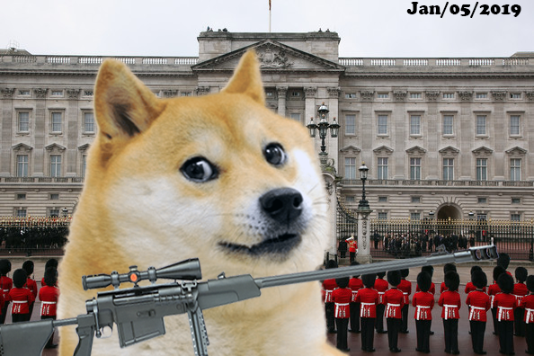 Doge January 5 2019 Queen Of England Blank Template Imgflip