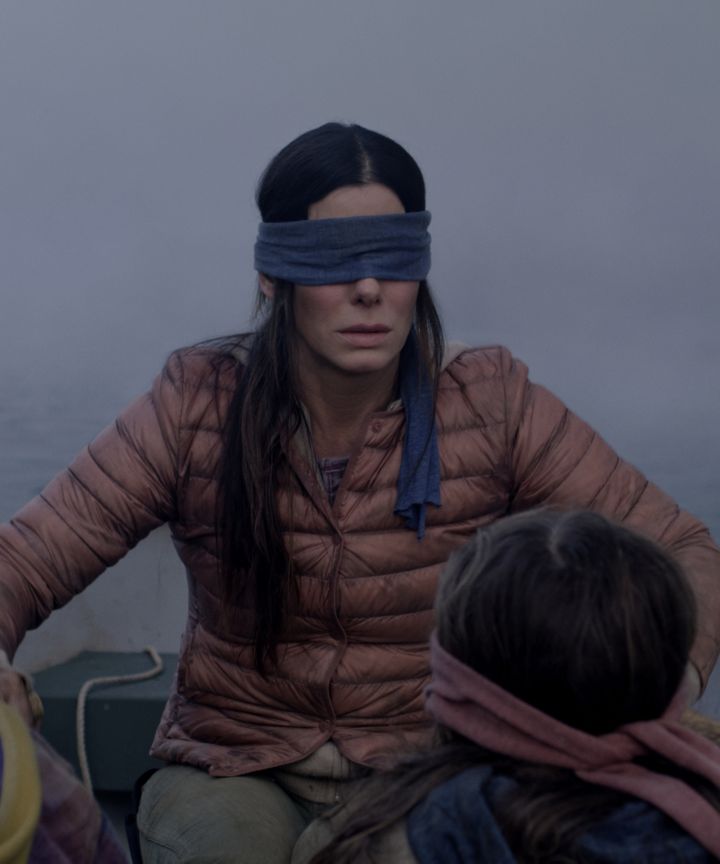 High Quality Malorie Birdbox Blank Meme Template