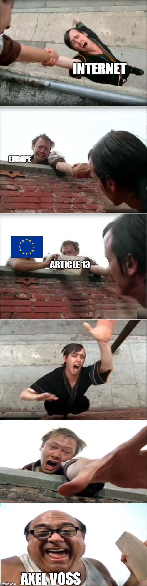 I'm always going to be salty about this BS | INTERNET; EUROPE; ARTICLE 13; AXEL VOSS | image tagged in iasip mcpoyles frank shoots 1,sti,eu,internet,freedomofspeech,article 13 | made w/ Imgflip meme maker