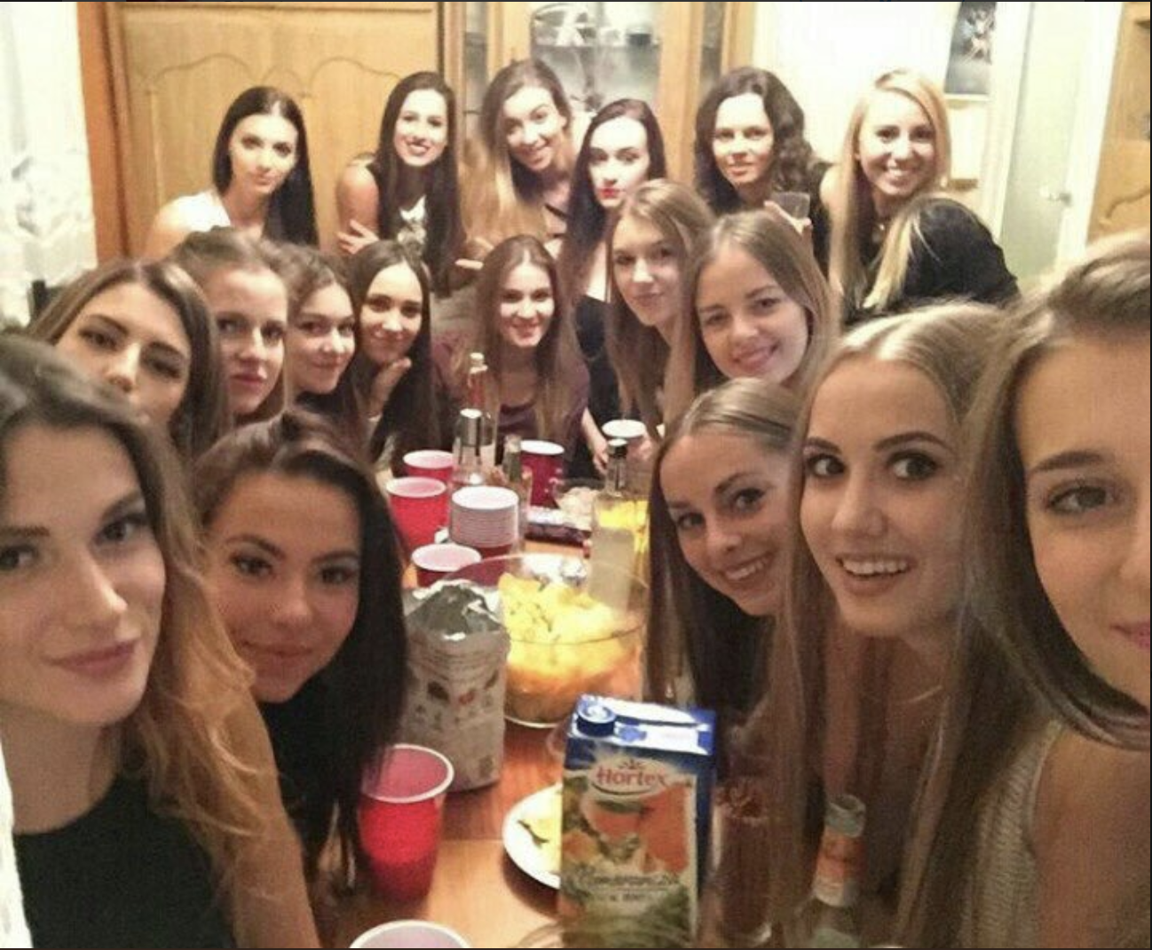 High Quality Interested Girl Group Blank Meme Template. 