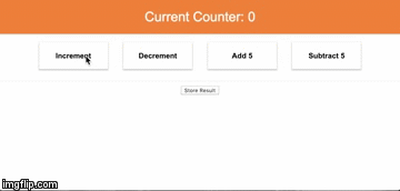 Counter Using Redux | image tagged in gifs | made w/ Imgflip video-to-gif maker