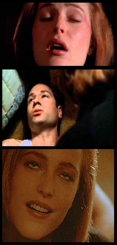 High Quality x-files mulder_n_scully Blank Meme Template