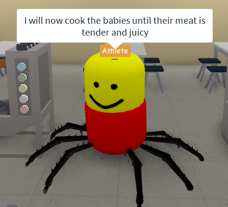 High Quality I will now cook the babies until their meat is tender and juicy Blank Meme Template