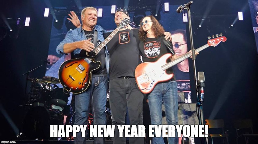 HAPPY NEW YEAR EVERYONE! | image tagged in rock and roll | made w/ Imgflip meme maker