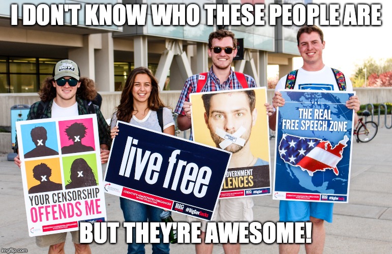 We need more people like this in America! | I DON'T KNOW WHO THESE PEOPLE ARE; BUT THEY'RE AWESOME! | image tagged in memes,funny,politics,turning point usa,conservatives,america | made w/ Imgflip meme maker
