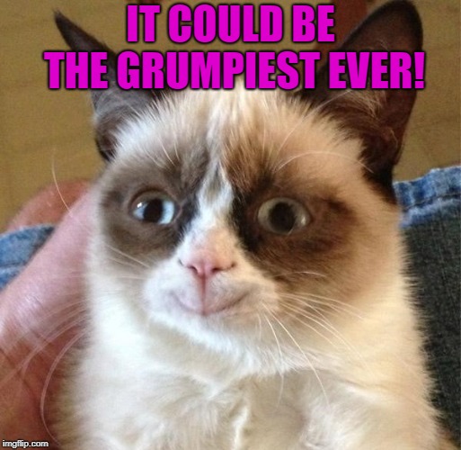 IT COULD BE THE GRUMPIEST EVER! | made w/ Imgflip meme maker