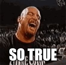Stone Cold Laughing | SO TRUE | image tagged in stone cold laughing | made w/ Imgflip meme maker