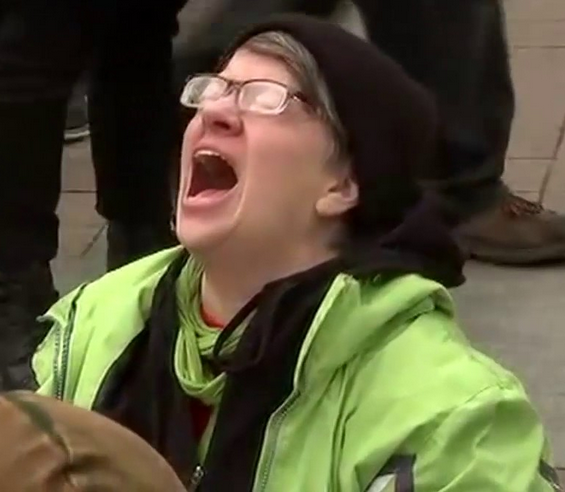 Crying liberal Blank Meme Template