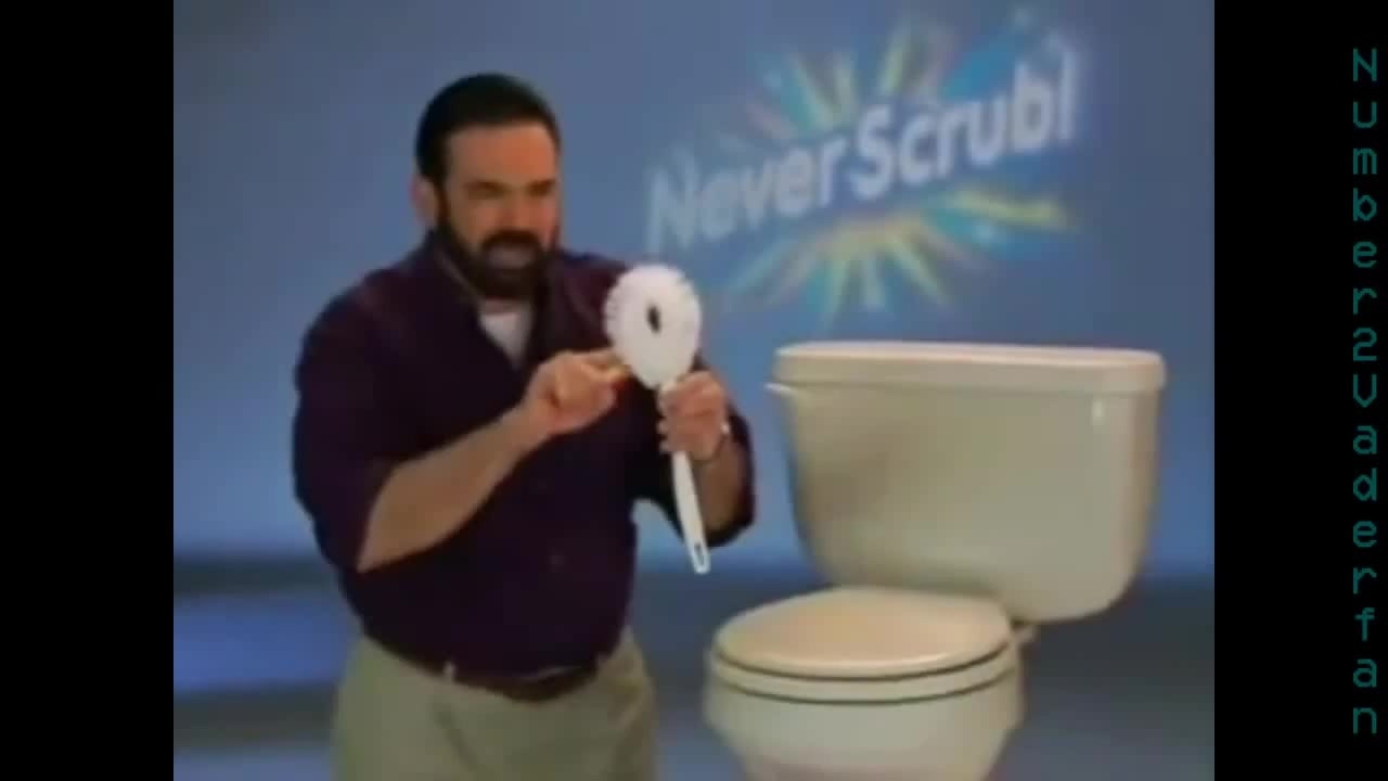 Billy Mays Never Scrub Blank Meme Template