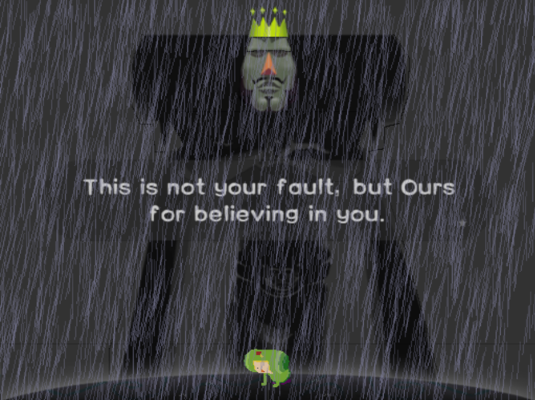 Katamari Believing Blank Meme Template