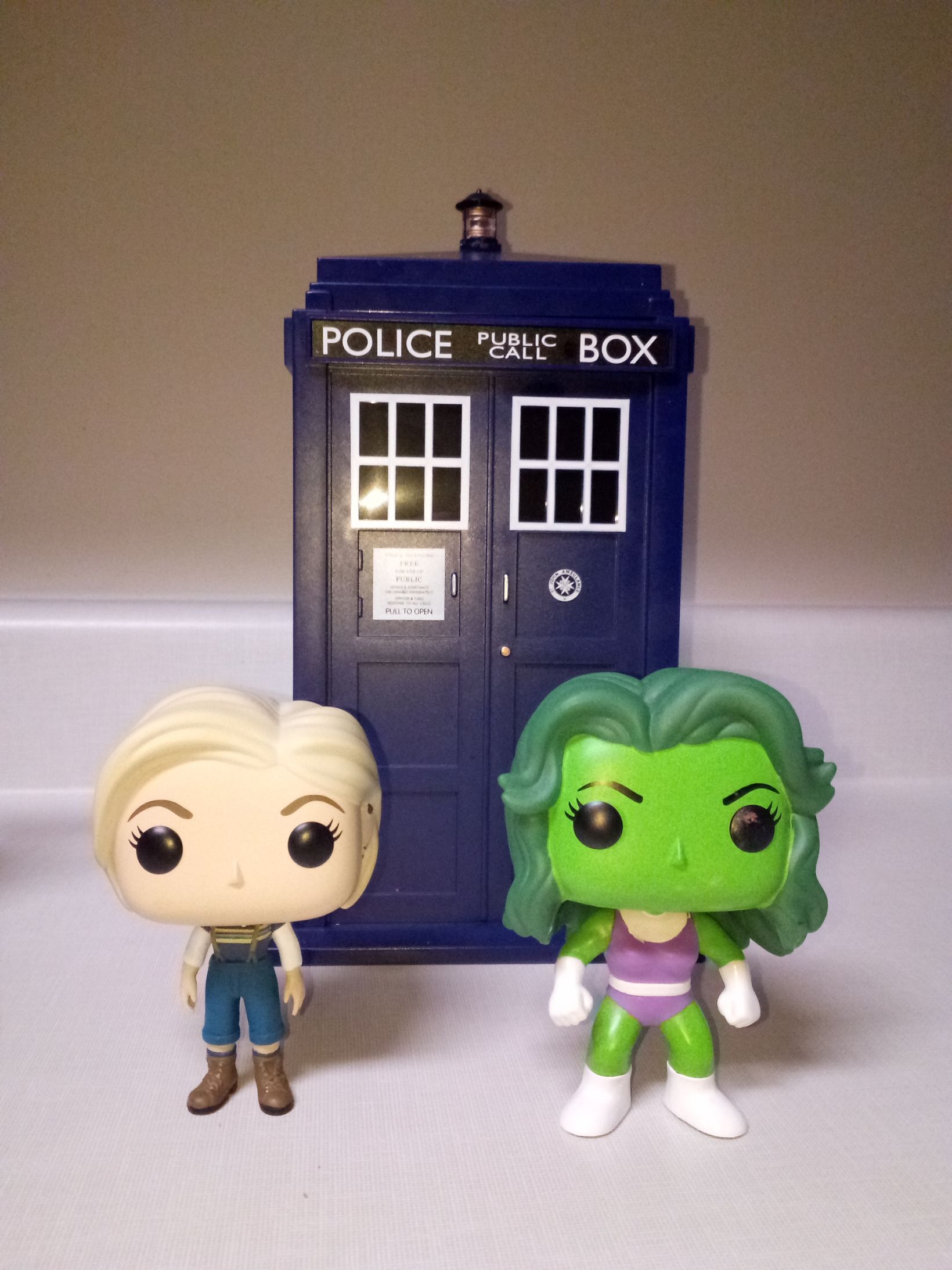 Doctor Who and She-Hulk Blank Meme Template