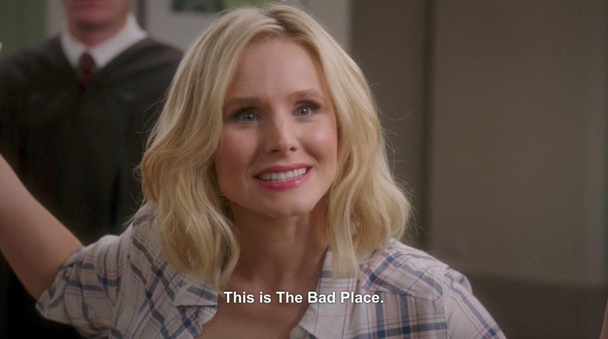 The Good Place Meme Template